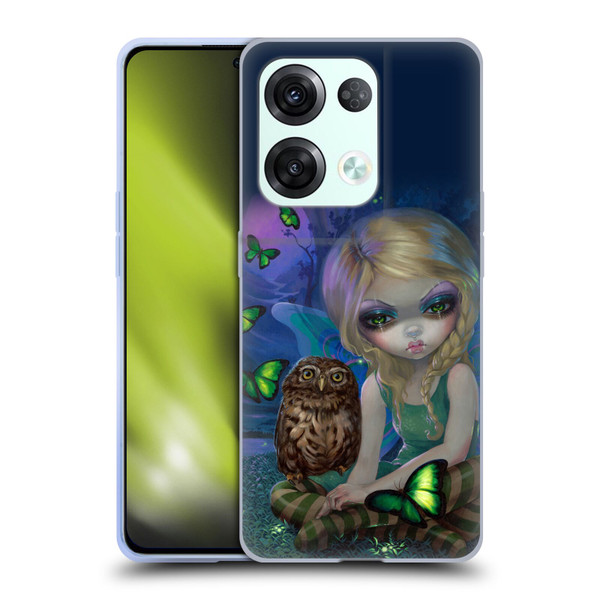 Strangeling Fairy Art Summer with Owl Soft Gel Case for OPPO Reno8 Pro