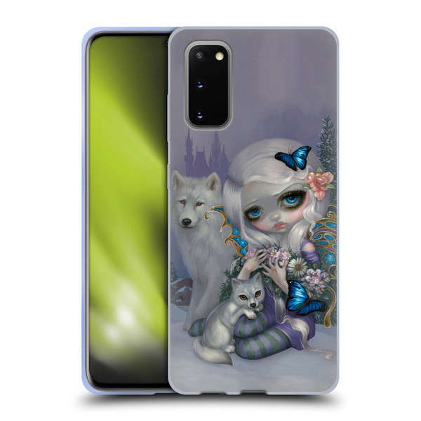 Strangeling Fairy Art Winter with Wolf Soft Gel Case for Samsung Galaxy S20 / S20 5G