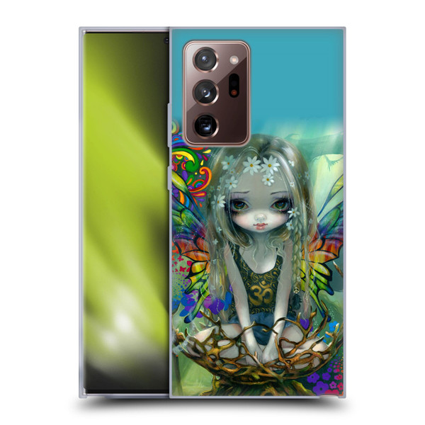 Strangeling Fairy Art Rainbow Winged Soft Gel Case for Samsung Galaxy Note20 Ultra / 5G