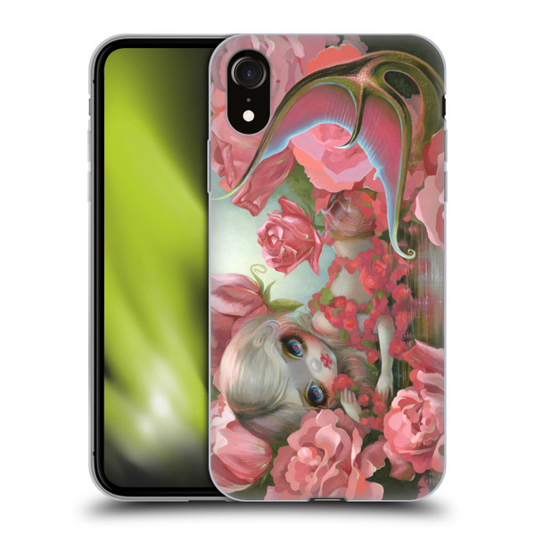 Strangeling Mermaid Roses Soft Gel Case for Apple iPhone XR