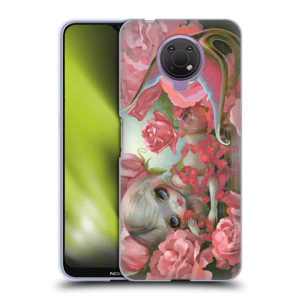 Strangeling Mermaid Roses Soft Gel Case for Nokia G10