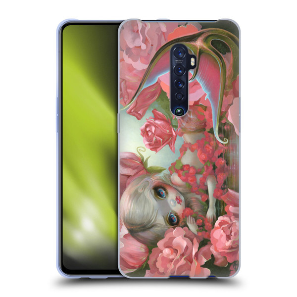 Strangeling Mermaid Roses Soft Gel Case for OPPO Reno 2