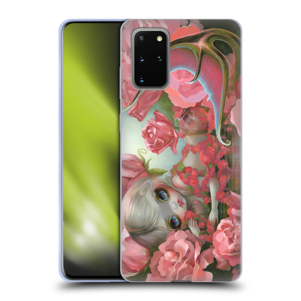 Strangeling Mermaid Roses Soft Gel Case for Samsung Galaxy S20+ / S20+ 5G