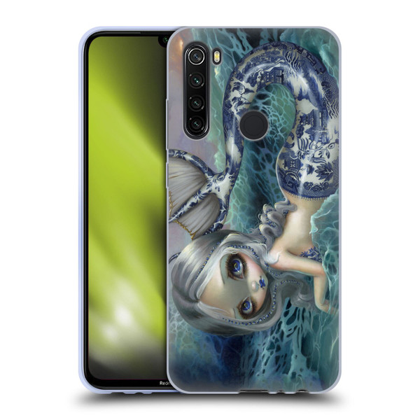 Strangeling Mermaid Blue Willow Tail Soft Gel Case for Xiaomi Redmi Note 8T