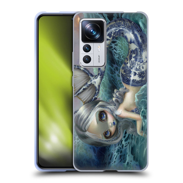 Strangeling Mermaid Blue Willow Tail Soft Gel Case for Xiaomi 12T Pro