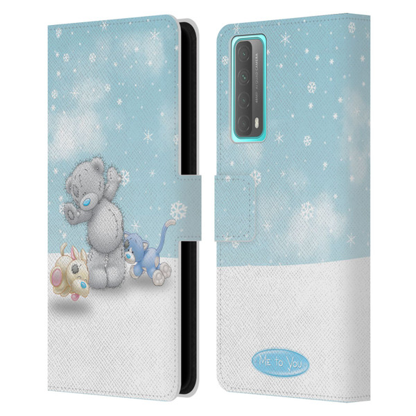 Me To You Classic Tatty Teddy Pets Leather Book Wallet Case Cover For Huawei P Smart (2021)