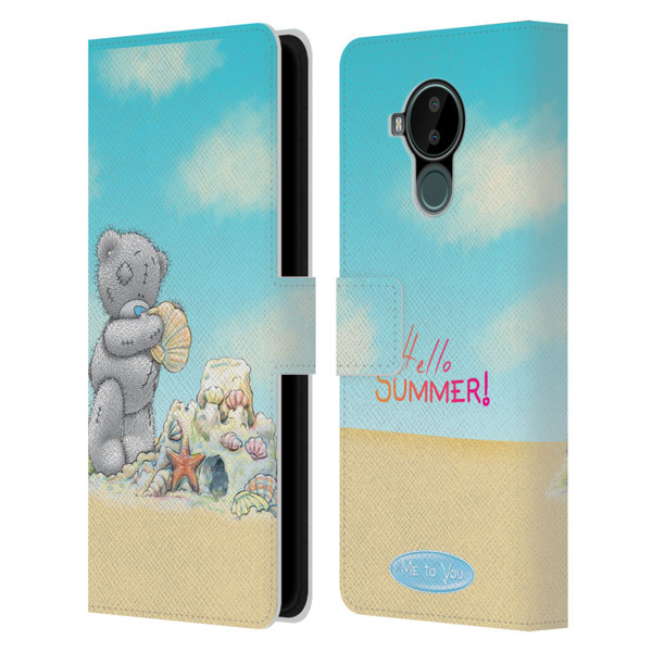 Me To You Classic Tatty Teddy Summer Leather Book Wallet Case Cover For Nokia C30