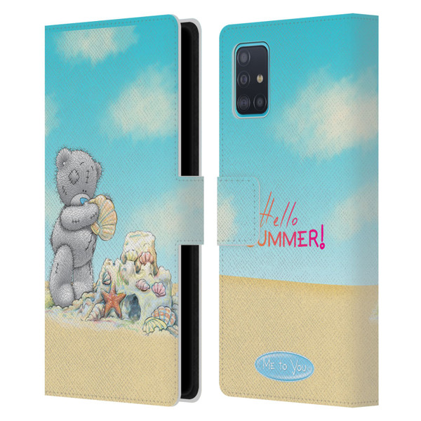 Me To You Classic Tatty Teddy Summer Leather Book Wallet Case Cover For Samsung Galaxy A51 (2019)
