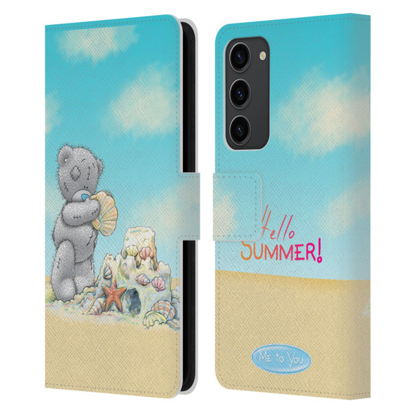 Me To You Classic Tatty Teddy Summer Leather Book Wallet Case Cover For Samsung Galaxy S23+ 5G