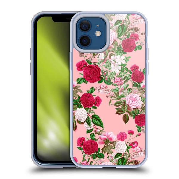 Riza Peker Florals Romance Soft Gel Case for Apple iPhone 12 / iPhone 12 Pro
