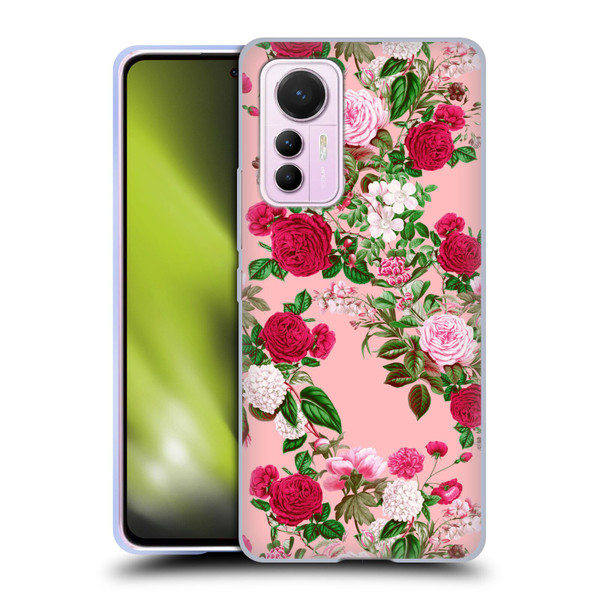 Riza Peker Florals Romance Soft Gel Case for Xiaomi 12 Lite