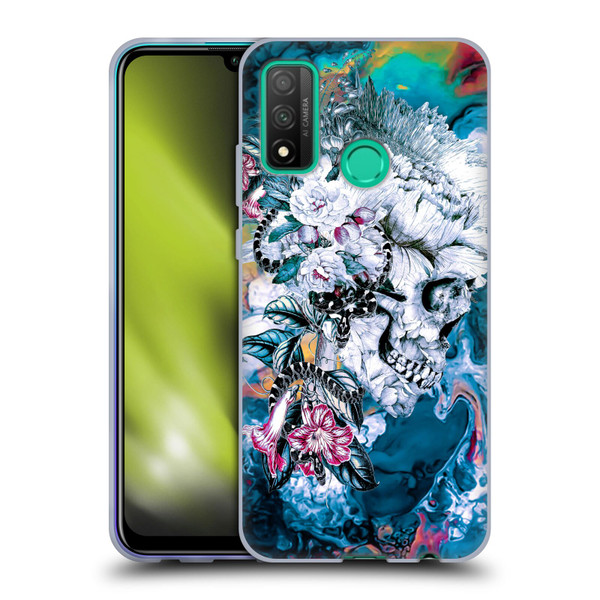 Riza Peker Skulls 9 Memento Mori Soft Gel Case for Huawei P Smart (2020)