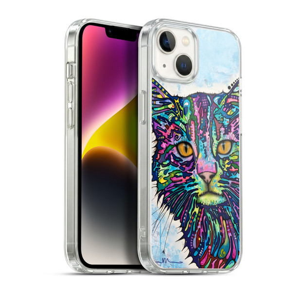 Dean Russo Cats Diligence Soft Gel Case for Apple iPhone 14 Plus & MagSafe