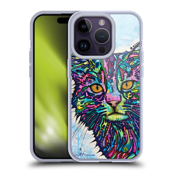 Dean Russo Cats Diligence Soft Gel Case for Apple iPhone 14 Pro