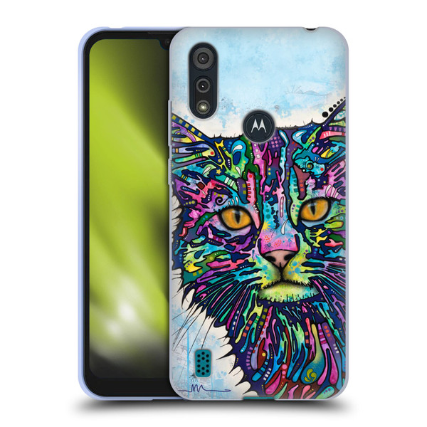 Dean Russo Cats Diligence Soft Gel Case for Motorola Moto E6s (2020)