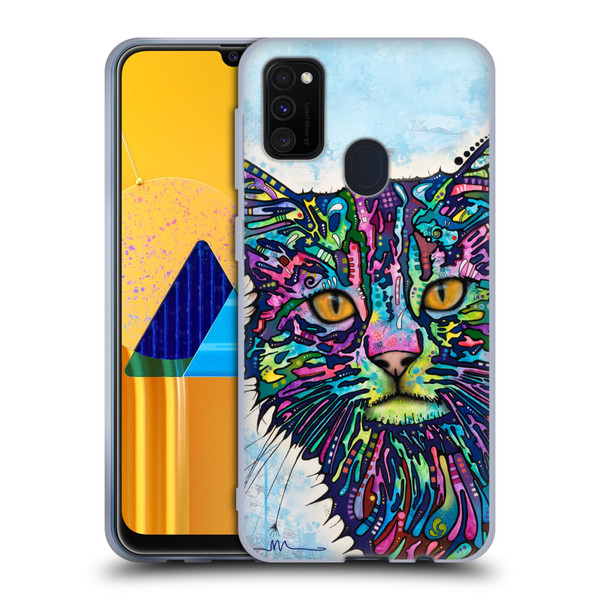 Dean Russo Cats Diligence Soft Gel Case for Samsung Galaxy M30s (2019)/M21 (2020)