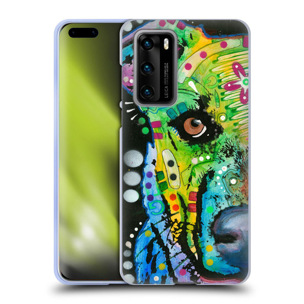Dean Russo Dogs Bulldog Soft Gel Case for Huawei P40 5G