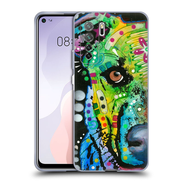 Dean Russo Dogs Bulldog Soft Gel Case for Huawei Nova 7 SE/P40 Lite 5G