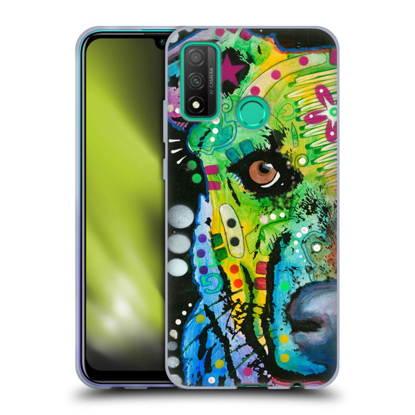 Dean Russo Dogs Bulldog Soft Gel Case for Huawei P Smart (2020)