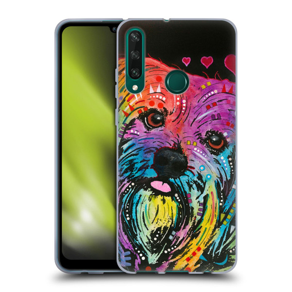 Dean Russo Dogs Yorkie Soft Gel Case for Huawei Y6p