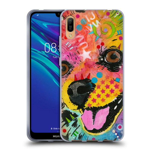 Dean Russo Dogs Pomeranian Soft Gel Case for Huawei Y6 Pro (2019)