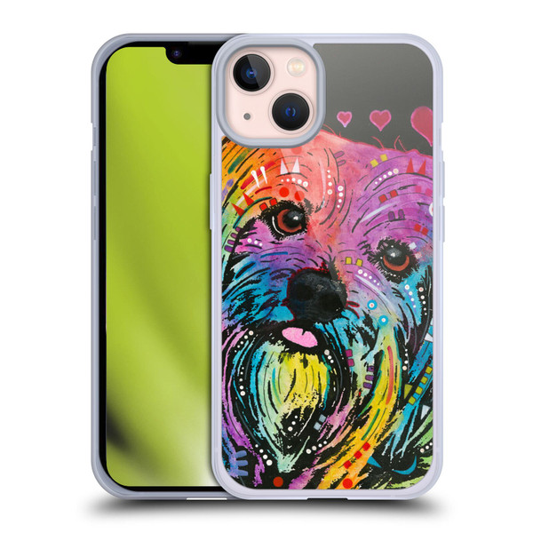 Dean Russo Dogs Yorkie Soft Gel Case for Apple iPhone 13