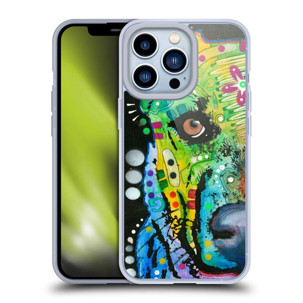 Dean Russo Dogs Bulldog Soft Gel Case for Apple iPhone 13 Pro