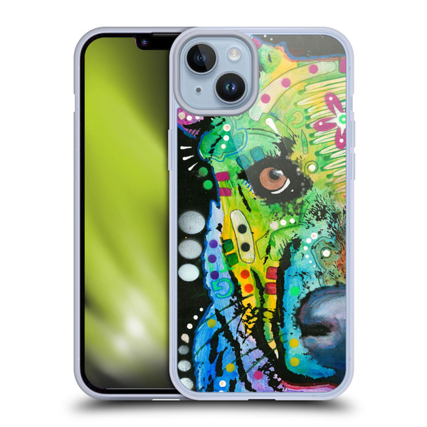 Dean Russo Dogs Bulldog Soft Gel Case for Apple iPhone 14 Plus