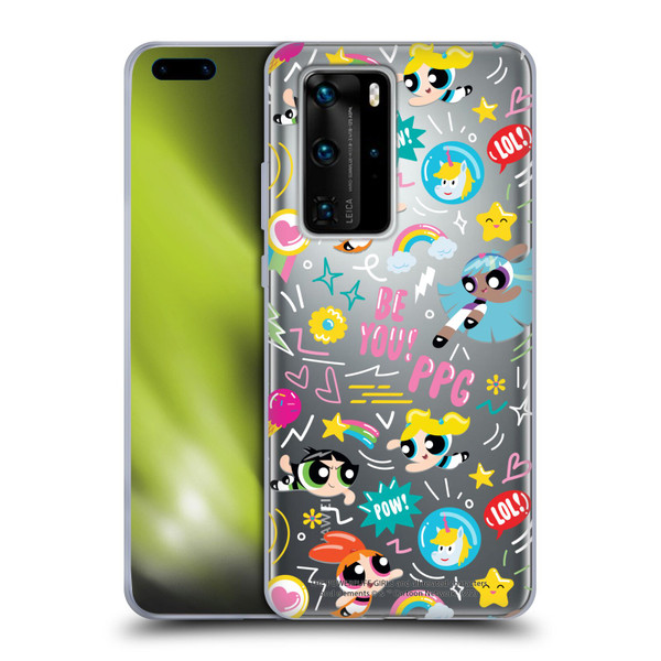 The Powerpuff Girls Graphics Icons Soft Gel Case for Huawei P40 Pro / P40 Pro Plus 5G