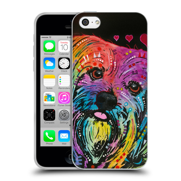 Dean Russo Dogs Yorkie Soft Gel Case for Apple iPhone 5c