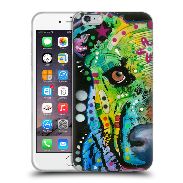 Dean Russo Dogs Bulldog Soft Gel Case for Apple iPhone 6 Plus / iPhone 6s Plus