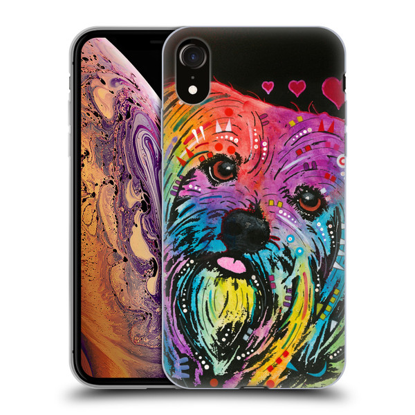 Dean Russo Dogs Yorkie Soft Gel Case for Apple iPhone XR
