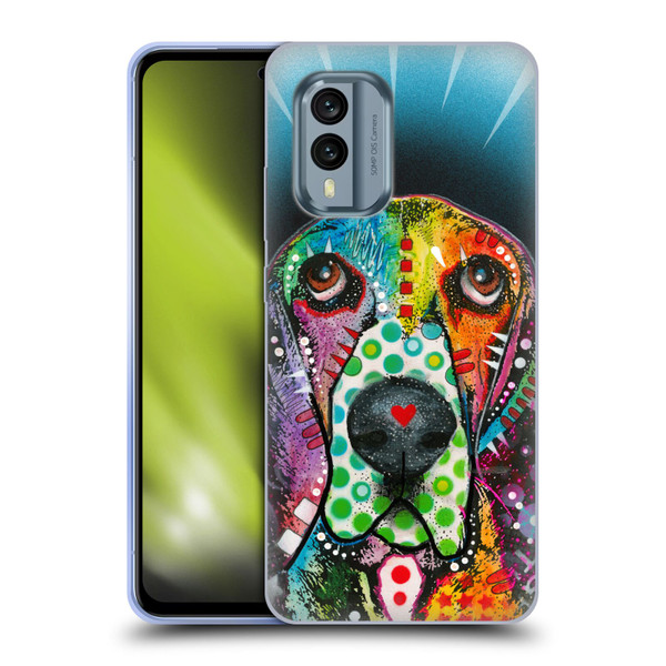Dean Russo Dogs Hound Soft Gel Case for Nokia X30