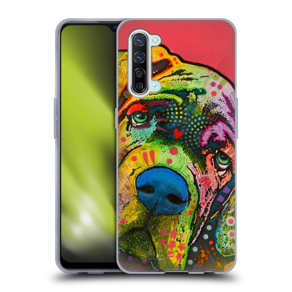 Dean Russo Dogs Mastiff Soft Gel Case for OPPO Find X2 Lite 5G