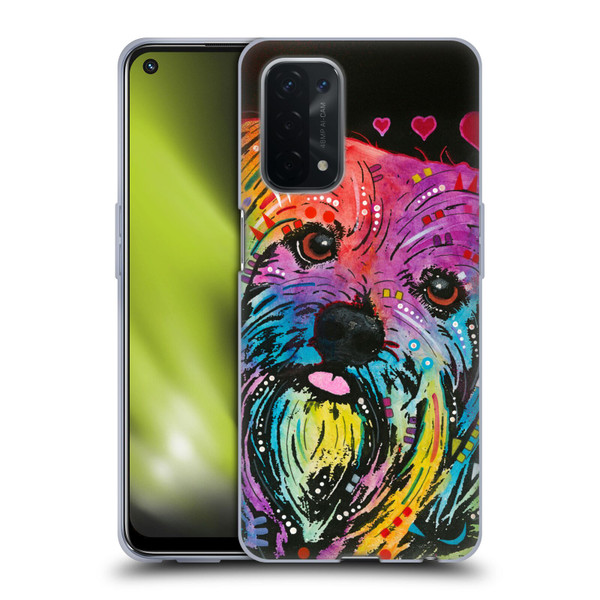 Dean Russo Dogs Yorkie Soft Gel Case for OPPO A54 5G