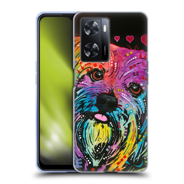Dean Russo Dogs Yorkie Soft Gel Case for OPPO A57s