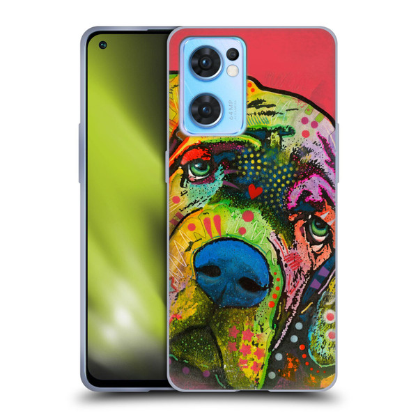 Dean Russo Dogs Mastiff Soft Gel Case for OPPO Reno7 5G / Find X5 Lite