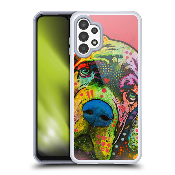 Dean Russo Dogs Mastiff Soft Gel Case for Samsung Galaxy A13 (2022)