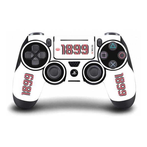 AC Milan Art 1899 Vinyl Sticker Skin Decal Cover for Sony DualShock 4 Controller