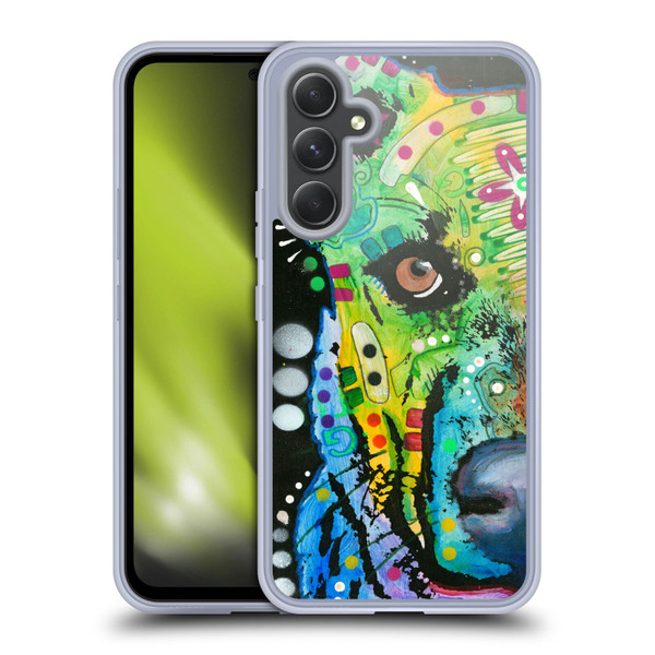 Dean Russo Dogs Bulldog Soft Gel Case for Samsung Galaxy A54 5G