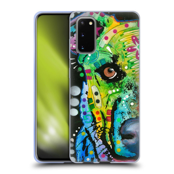 Dean Russo Dogs Bulldog Soft Gel Case for Samsung Galaxy S20 / S20 5G