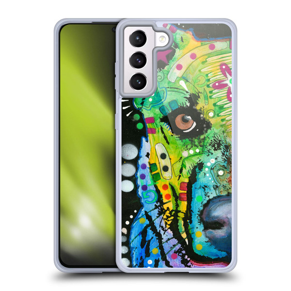 Dean Russo Dogs Bulldog Soft Gel Case for Samsung Galaxy S21+ 5G