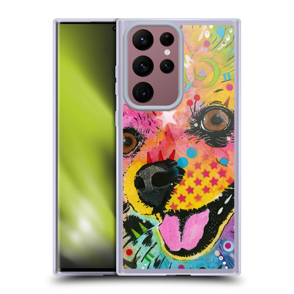 Dean Russo Dogs Pomeranian Soft Gel Case for Samsung Galaxy S22 Ultra 5G