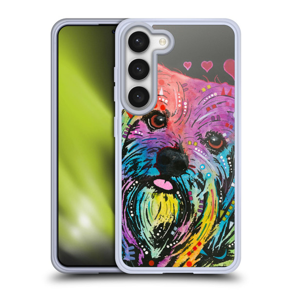 Dean Russo Dogs Yorkie Soft Gel Case for Samsung Galaxy S23 5G