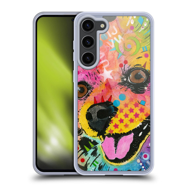 Dean Russo Dogs Pomeranian Soft Gel Case for Samsung Galaxy S23+ 5G