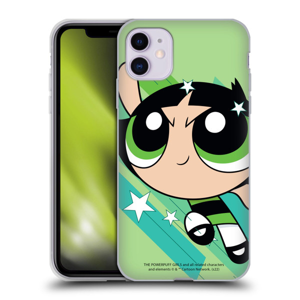 The Powerpuff Girls Graphics Buttercup Soft Gel Case for Apple iPhone 11