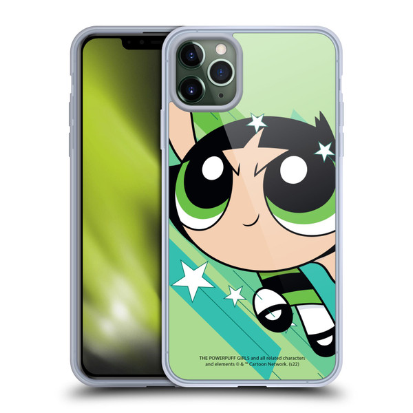 The Powerpuff Girls Graphics Buttercup Soft Gel Case for Apple iPhone 11 Pro Max