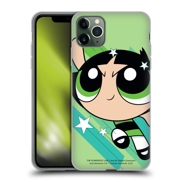 The Powerpuff Girls Graphics Buttercup Soft Gel Case for Apple iPhone 11 Pro Max