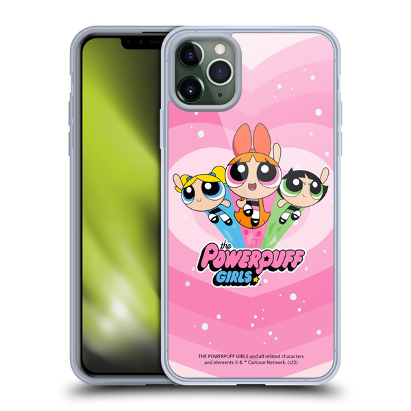 The Powerpuff Girls Graphics Group Soft Gel Case for Apple iPhone 11 Pro Max