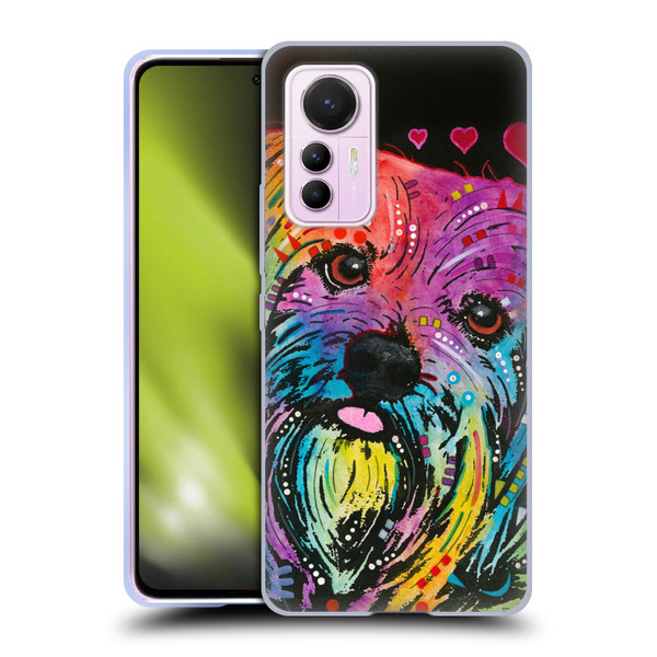 Dean Russo Dogs Yorkie Soft Gel Case for Xiaomi 12 Lite